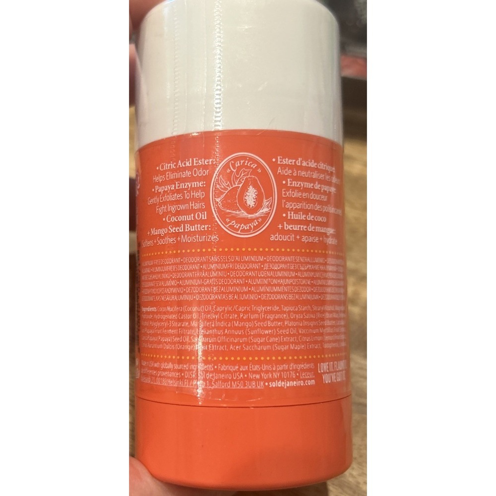 Rio Deo Aluminum-Free Deodorant. Black Amber Plum & Vanilla Woods 2oz Sealed - Picture 2 of 4